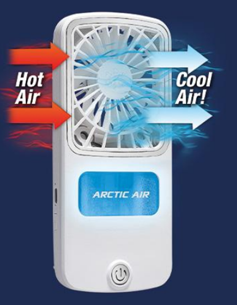 Ventilador Portátil Turbo 3V