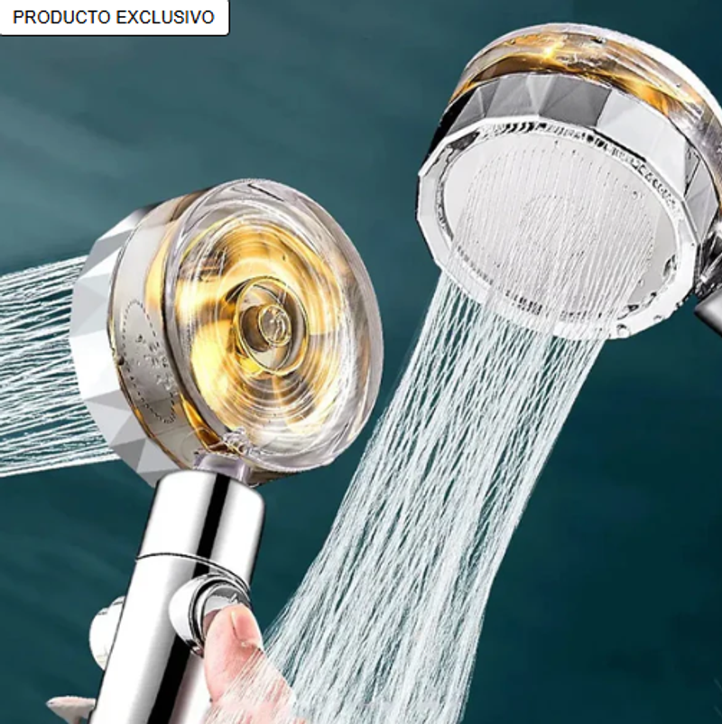 Cabeza Turbo para Ducha