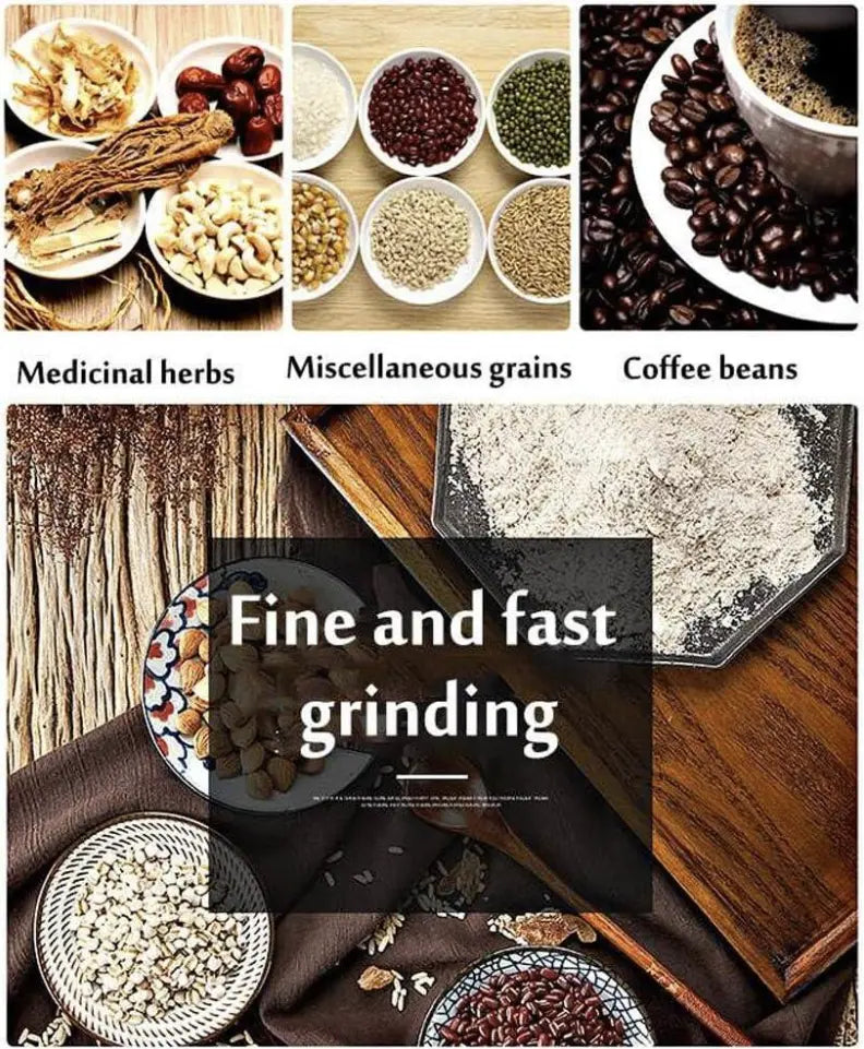Electric coffee and grain grinder
