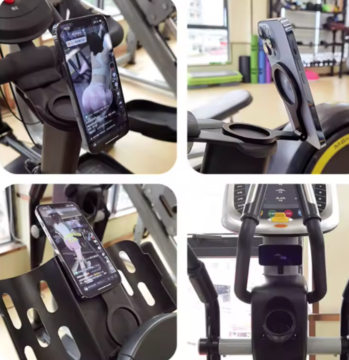 Soporte Magnético Doble Anillo para Teléfono 360°