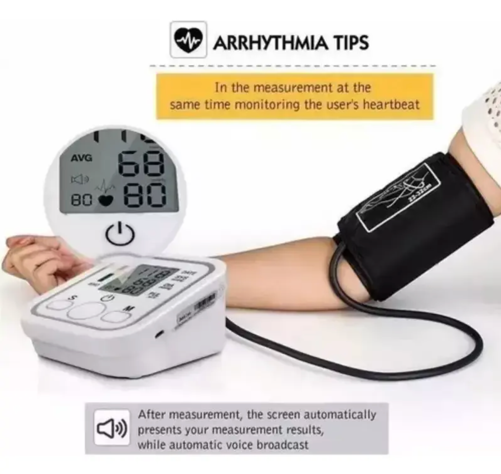 🩺 Electronic Blood Pressure Monitor