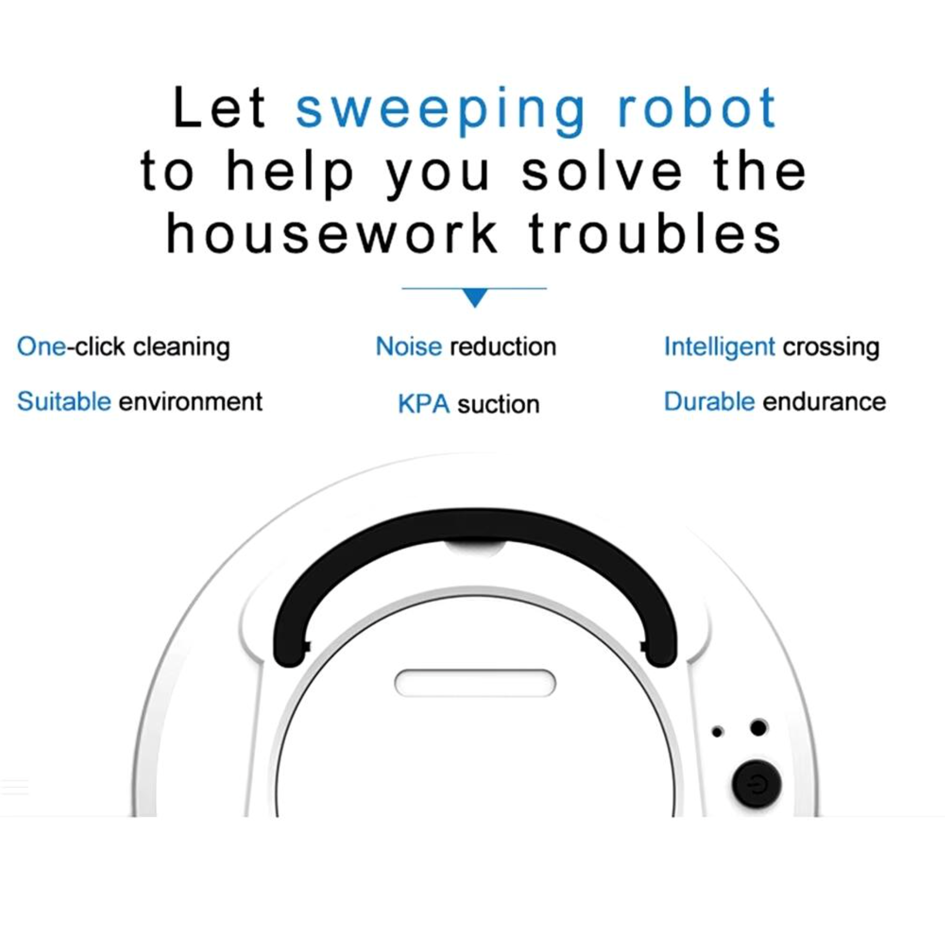 Aspirador Robot 3 en 1