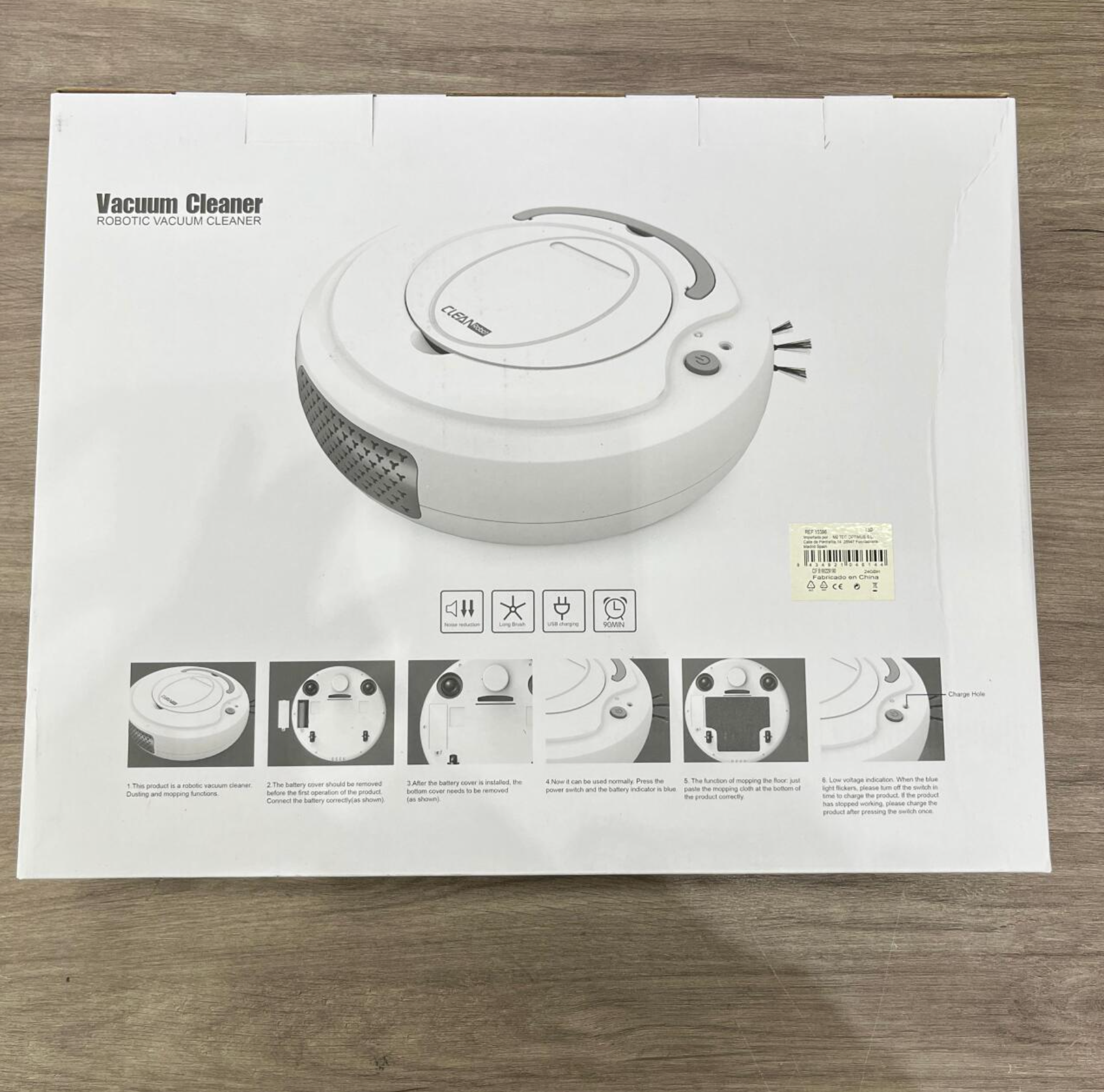 Aspirador Robot 3 en 1