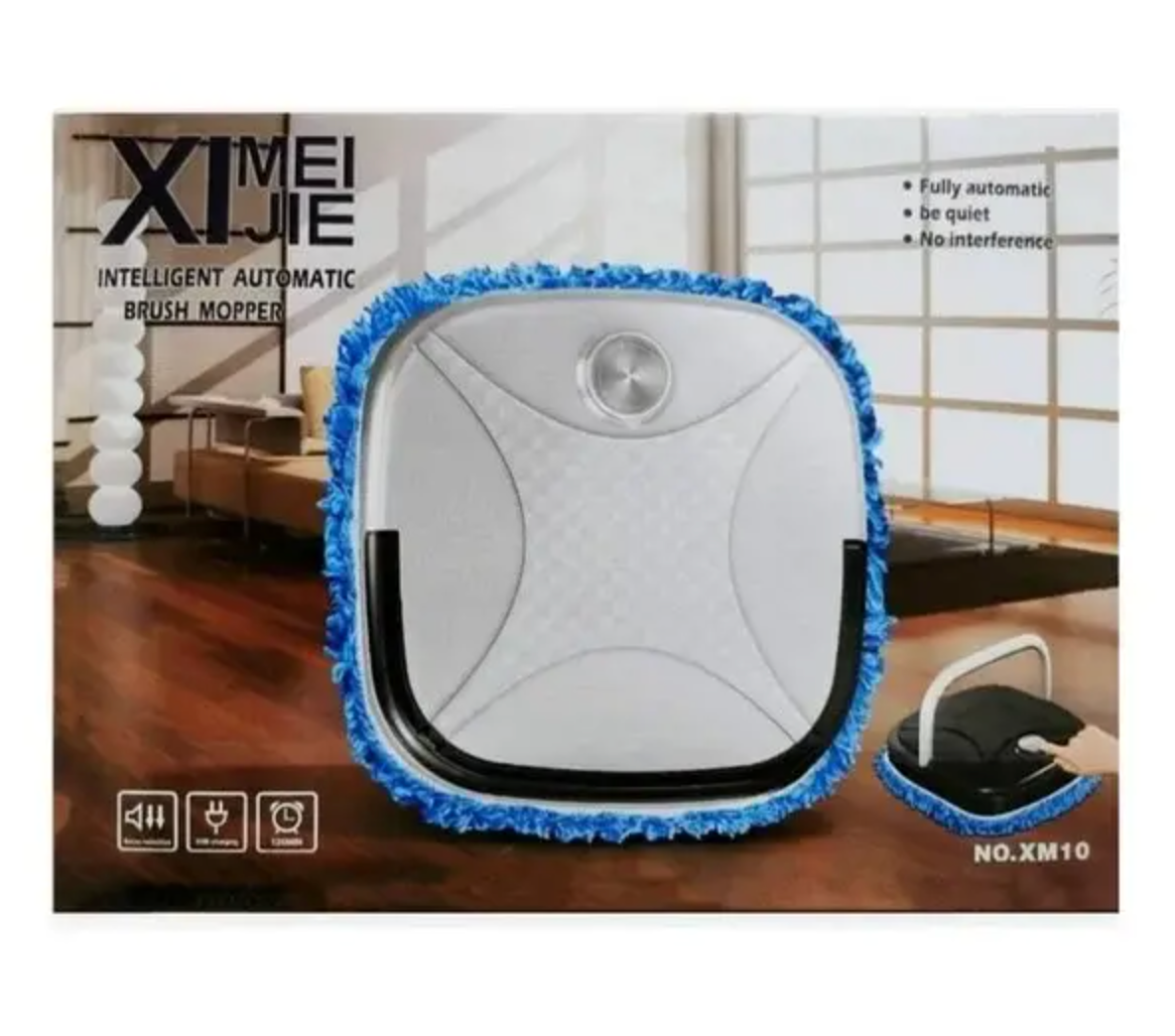 🧼 Automatic Smart Mop – Silent & Effortless Floor Cleaning