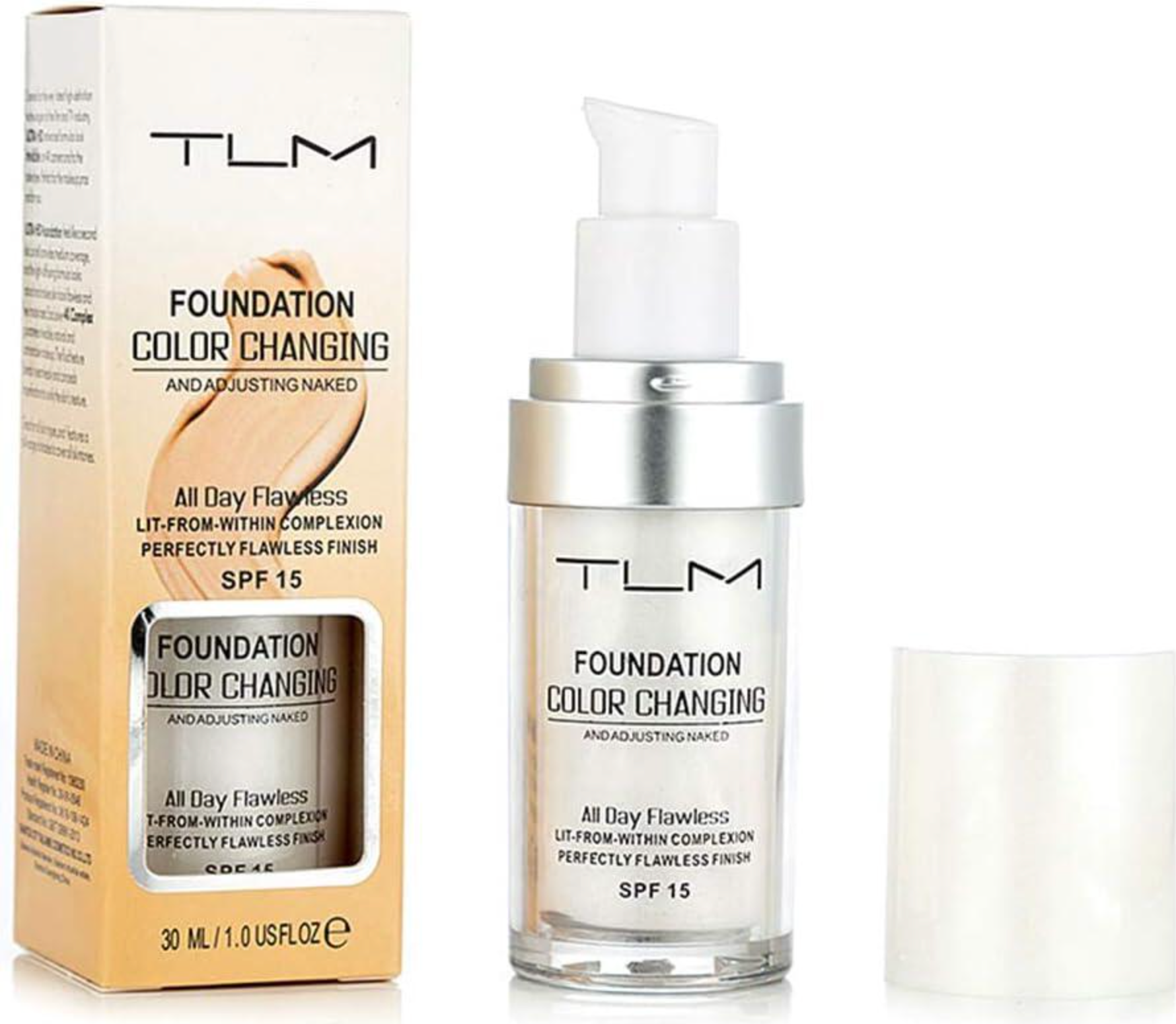 ✨ Skin Tone Corrector – Adaptive, Hydrating & Long-Lasting Liquid Foundation (30ml)