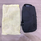 Bolso Bandolera Mini Impermeable para Hombre con Puerto USB