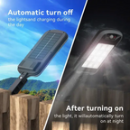 Reflector Solar de Seguridad 144 LED con Sensor de Movimiento