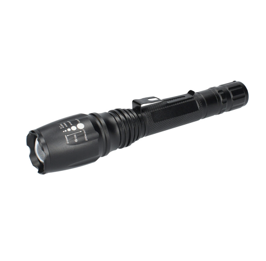 High-Power Rechargeable LED Flashlight
