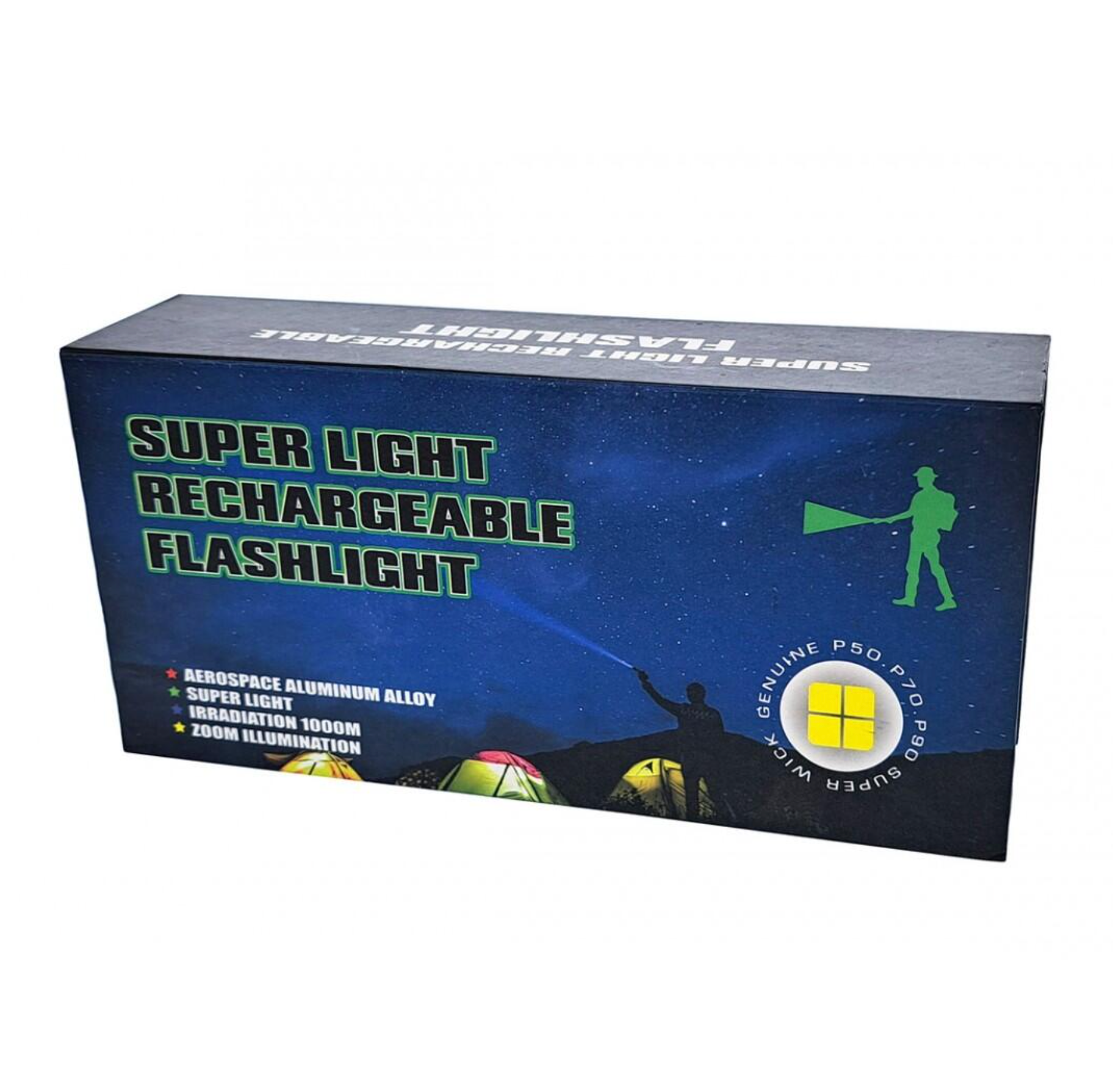 Linterna LED Recargable de Alta Potencia