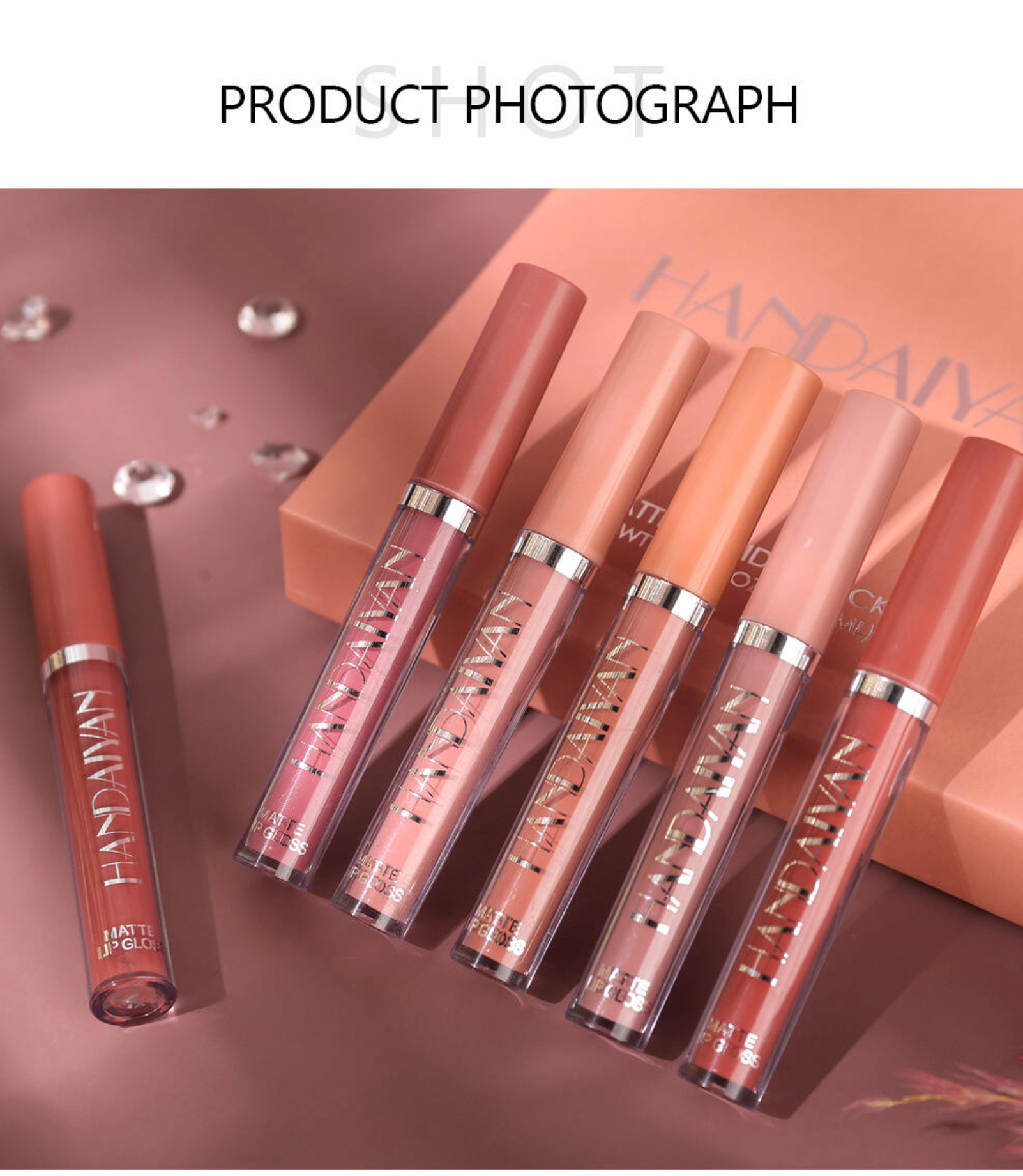Set de Labiales Mate 6 Colores Clasicos