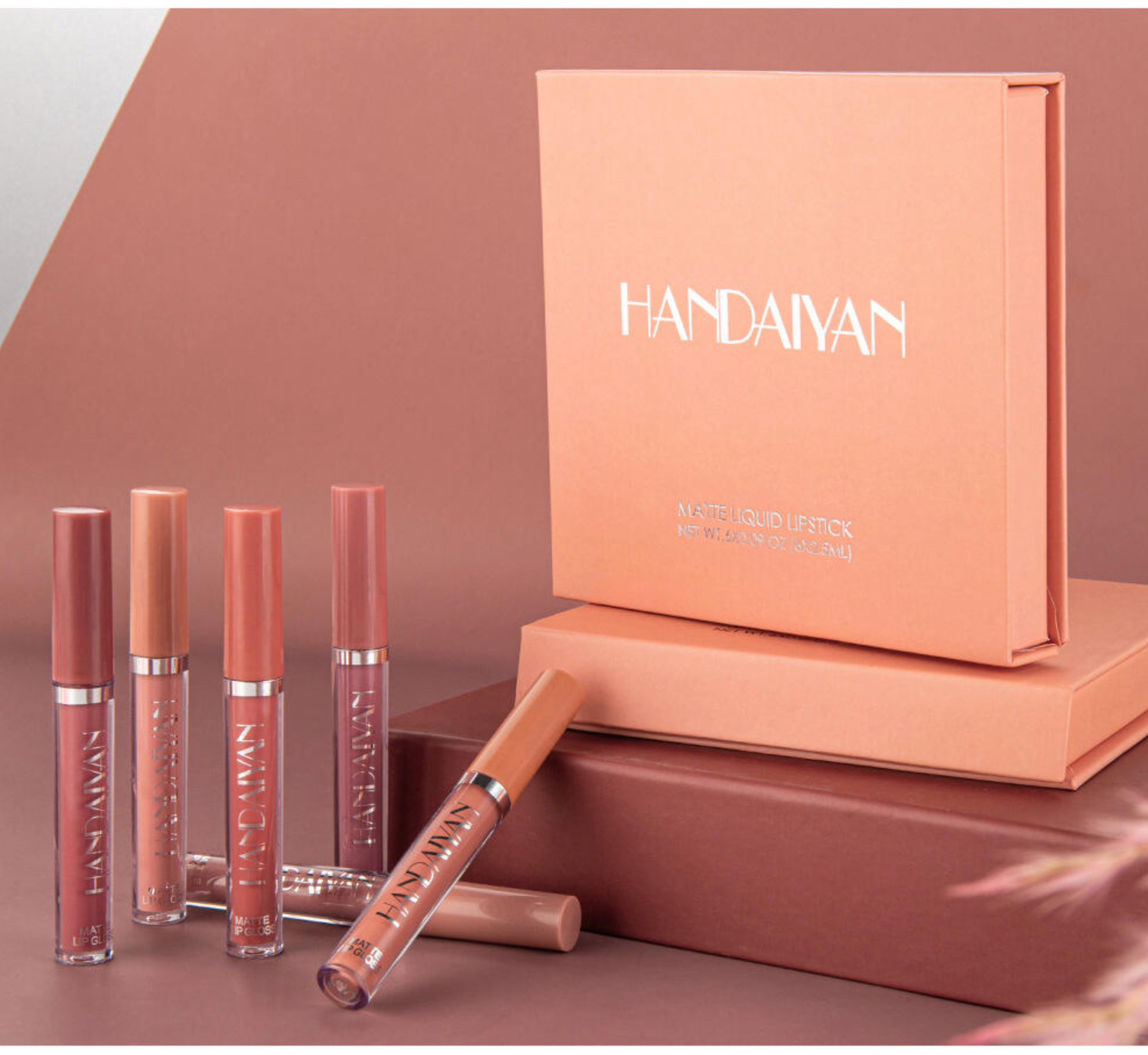 Set de Labiales Mate 6 Colores Clasicos