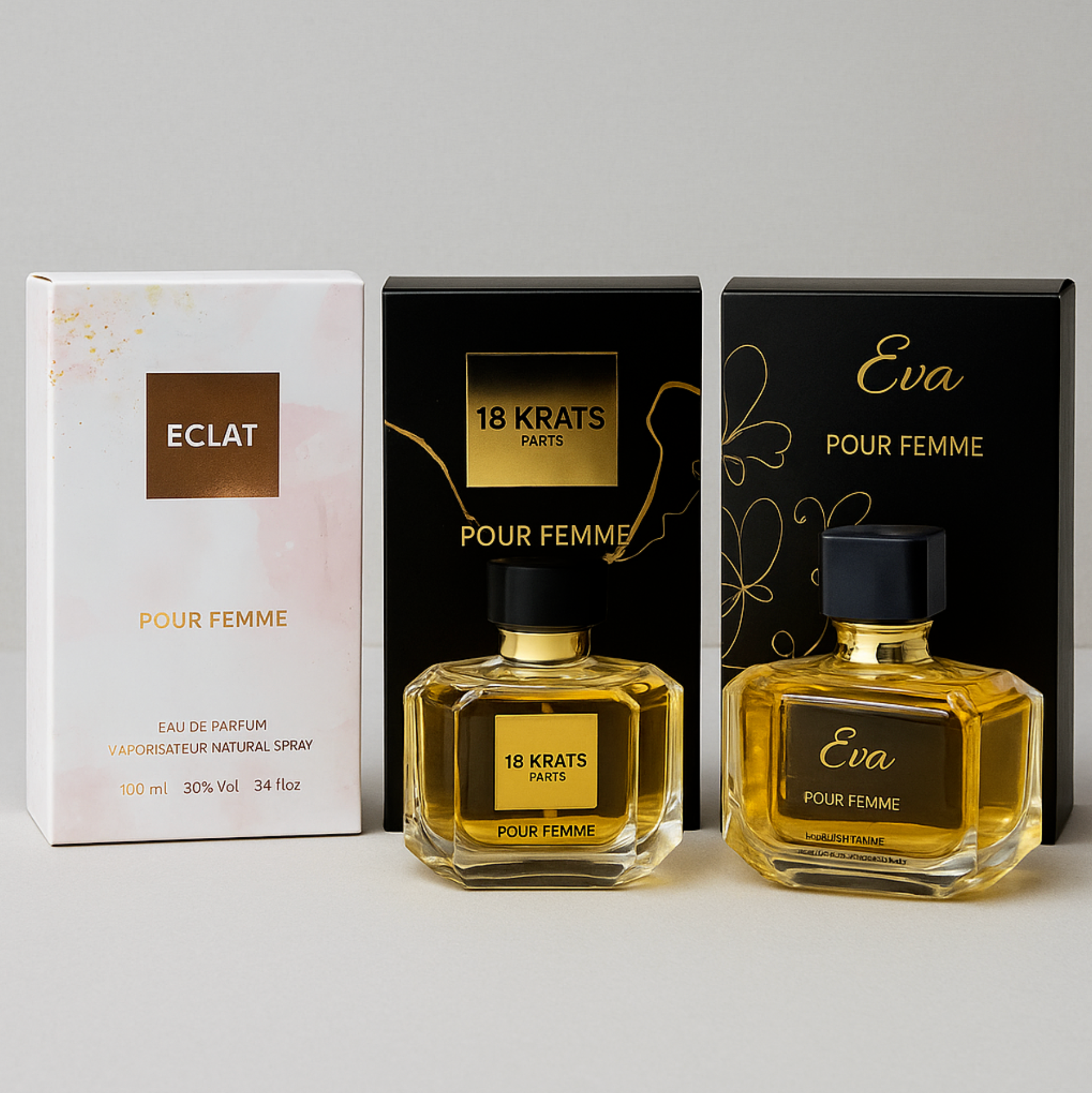Pack of 3 perfumes -Women