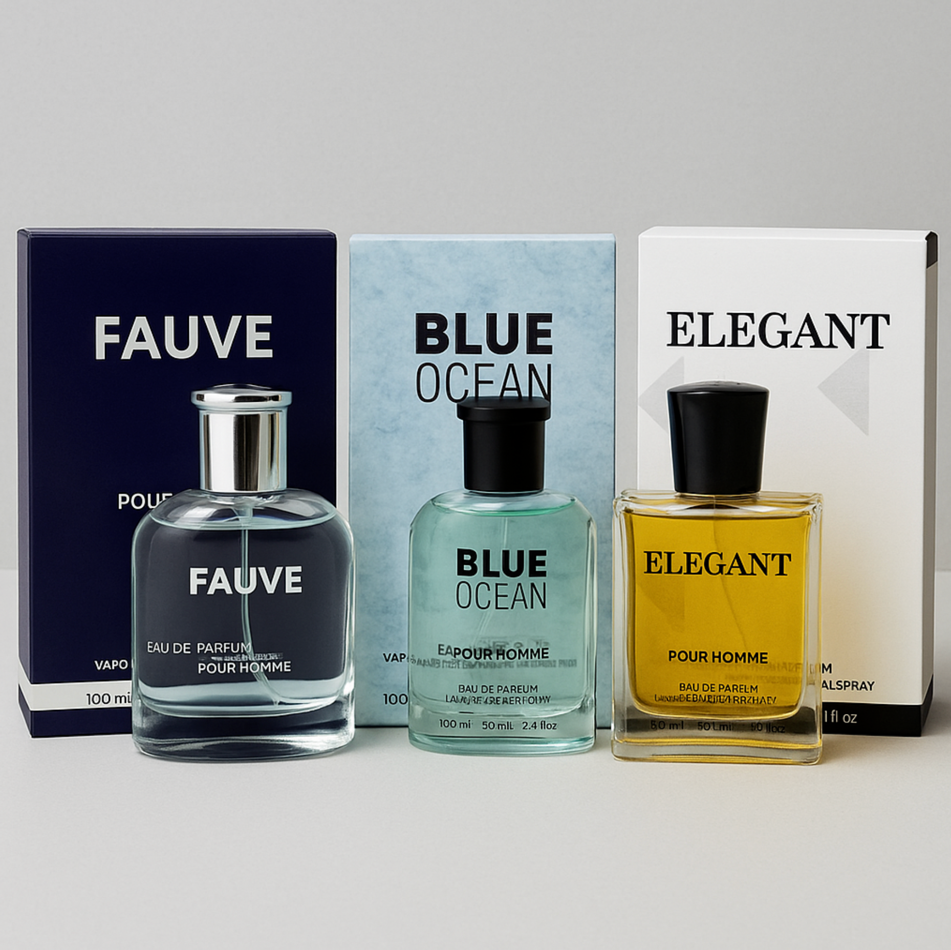Pack of 3 perfumes -Men