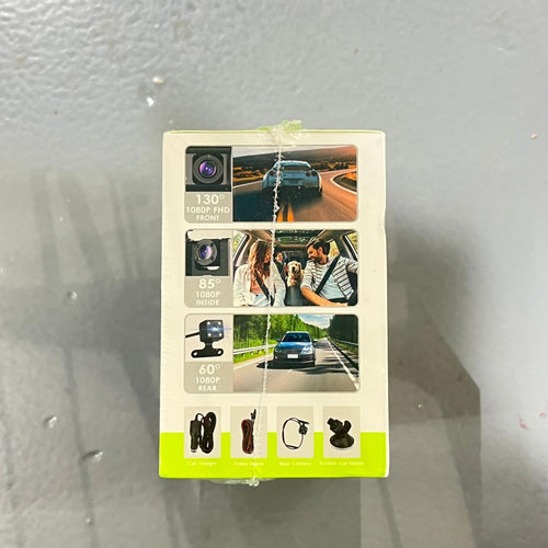 Camara Dash 3 Lentes 1080P