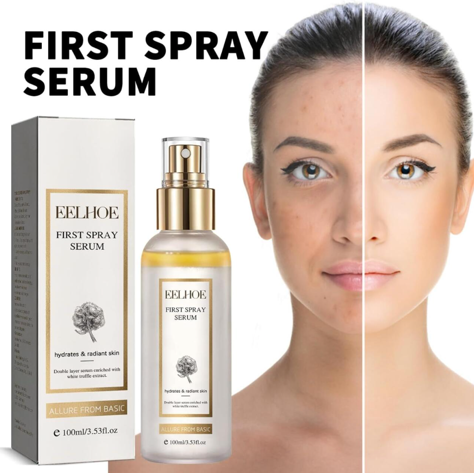 🌿💦 EELHOE Hydrating Facial Mist Serum Spray with White Truffle – Instant Glow & Deep Skin Hydration