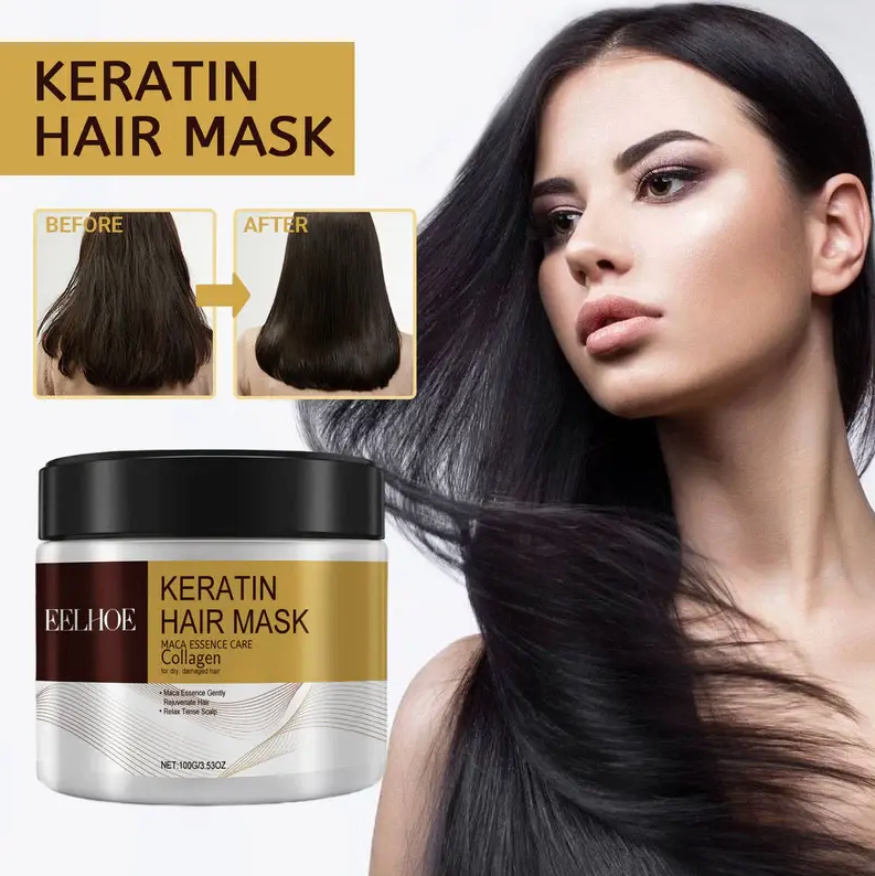 ✨ EELHOE Keratin Hair Mask – Deep Repair, Anti-Frizz & Intense Shine