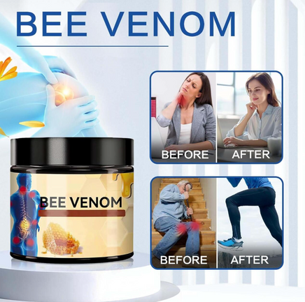 Crema con veneno de abeja en envase de 60 g