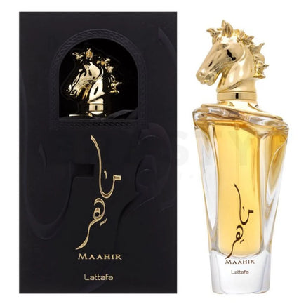 Frasco de Maahir perfume