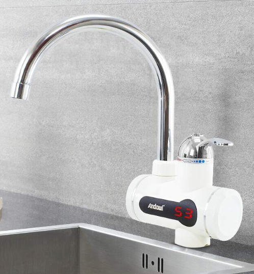 Electric Faucet With Hand Shower Mixer