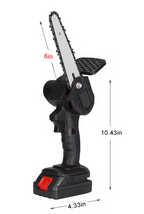 Motosierra Eléctrica Inalámbrica 24V para Jardín y Poda