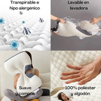 Almohada Ortopedica Masajeadora para Cuello y Espalda