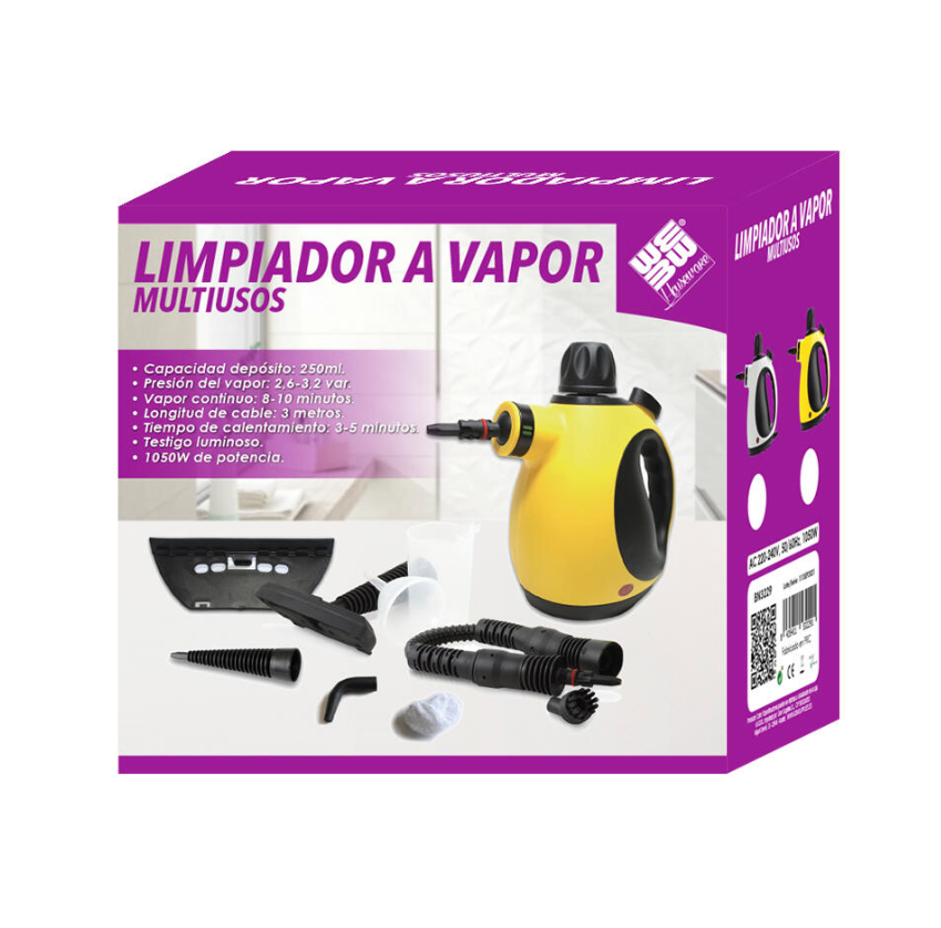 Limpiador a Vapor Multiuso