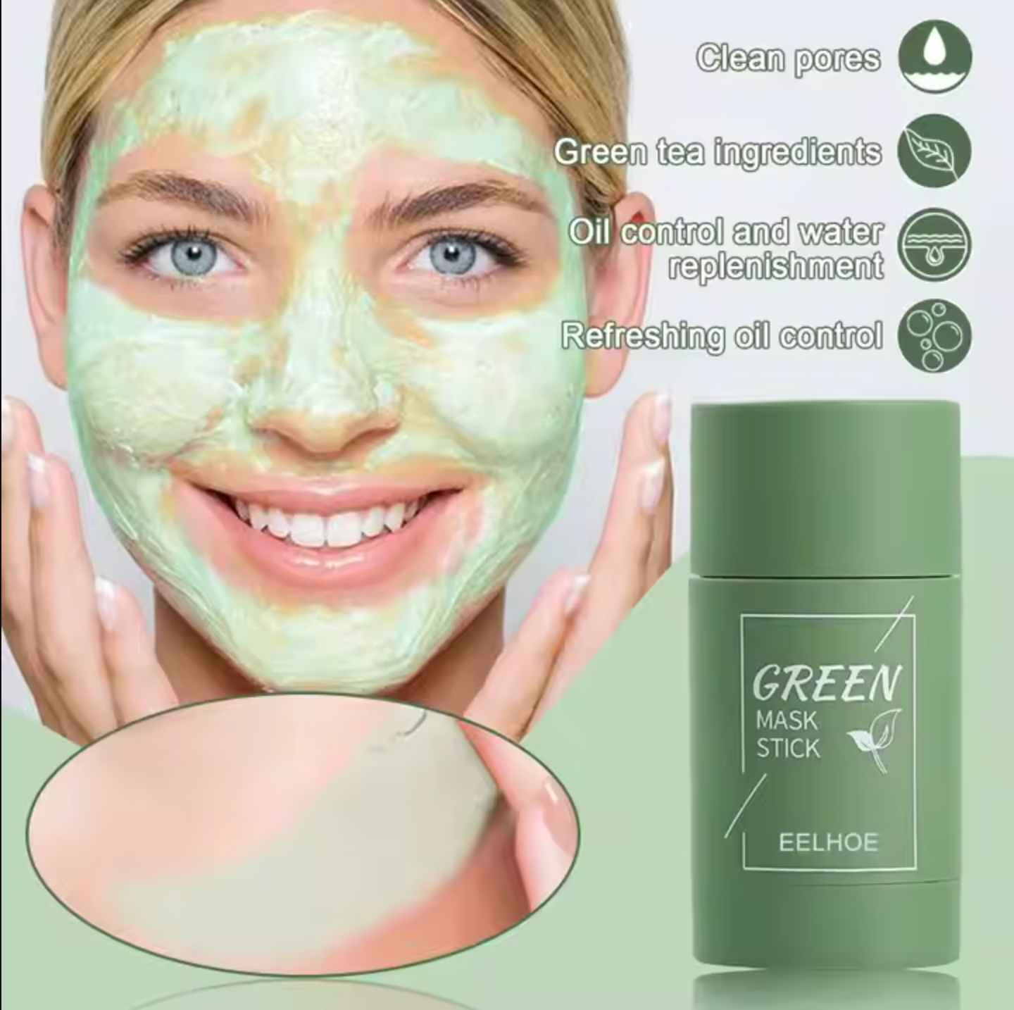 Stick Facial Limpiador, Iluminador y Anti-Acne