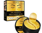 Parches Hidratantes de Oro 24K para Ojos EELHOE - 60 Unidades