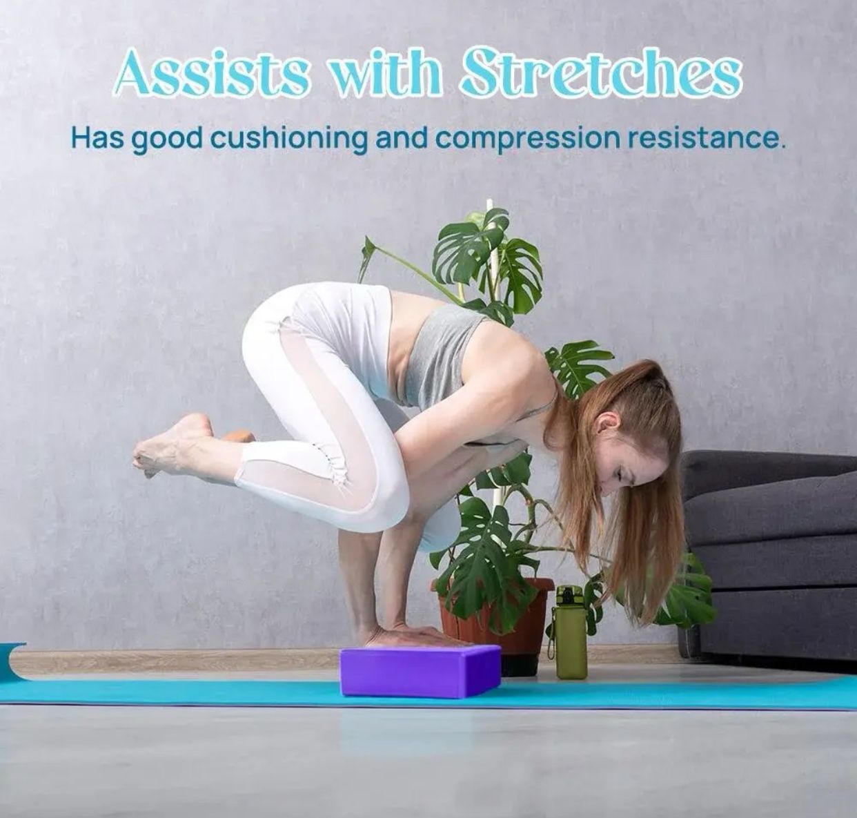 Non-Slip High-Density Yoga Block