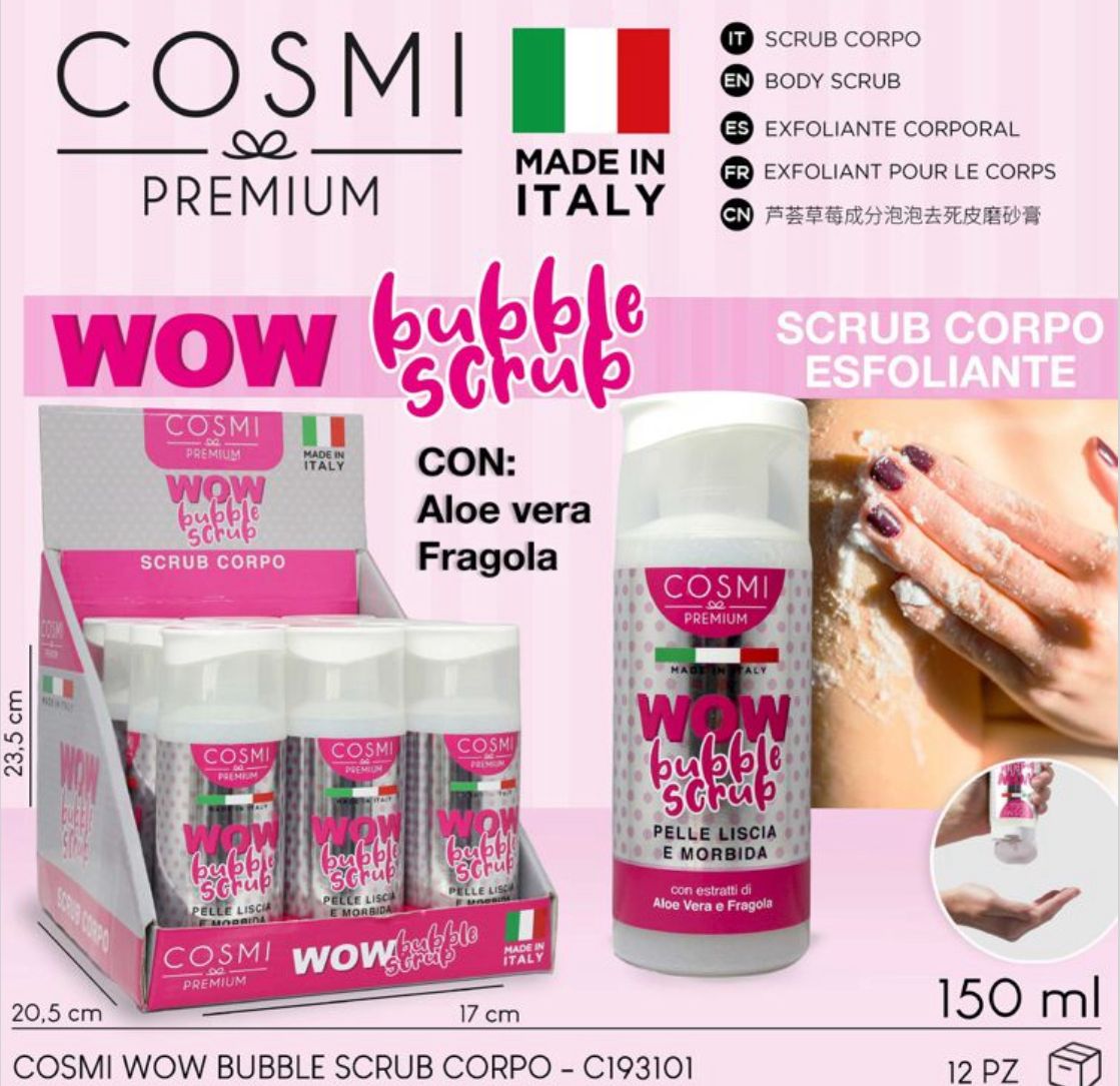 WOW Bubble Body Scrub 150ml
