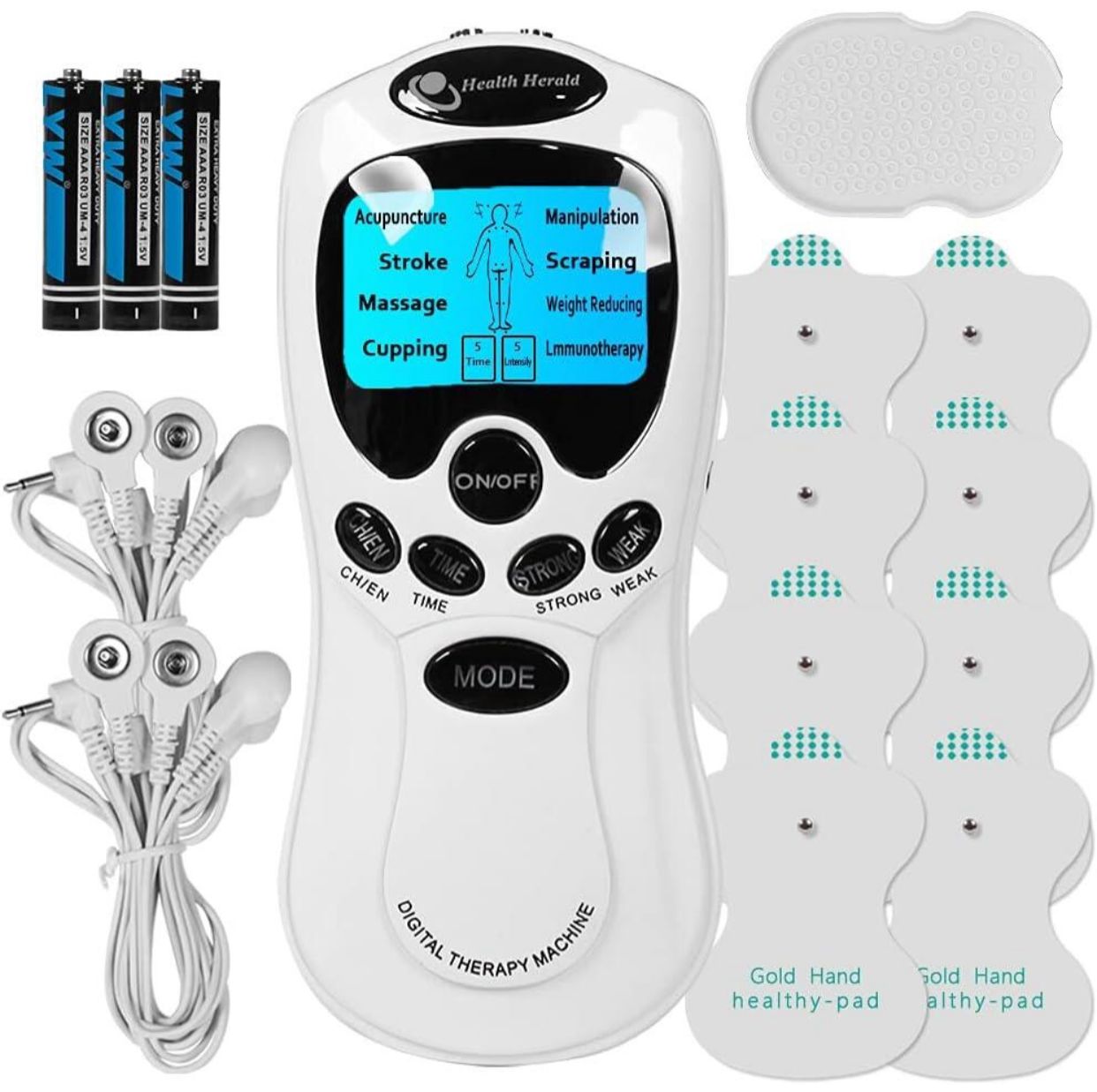 Portable Digital EMS Electrostimulator