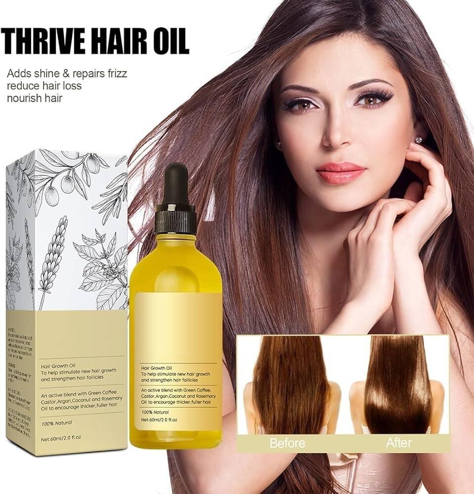 Vegan Hair Growth & Strengthening Essential Oil