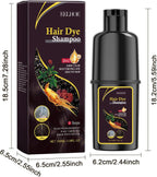Tinte de Cabello Negro Instantaneo 3 en 1