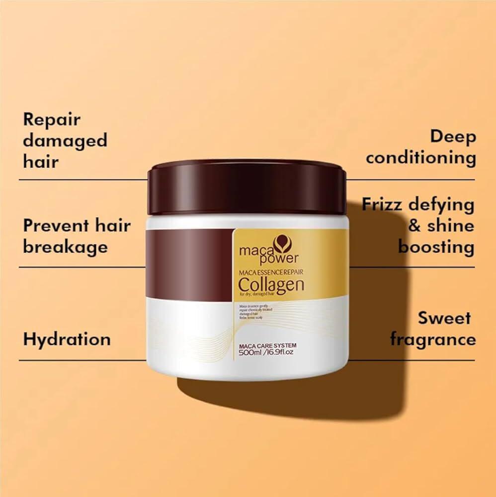 Mascarilla Capilar Macapower de Reparacion Profunda 500ml