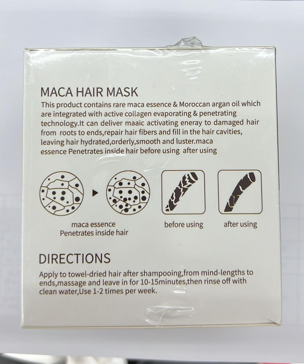 Mascarilla Capilar Macapower de Reparacion Profunda 500ml