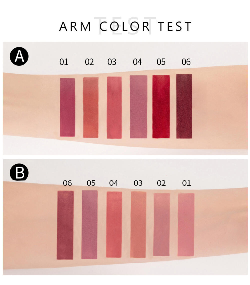 Set de Labiales Liquidos Mate 6 Tonos