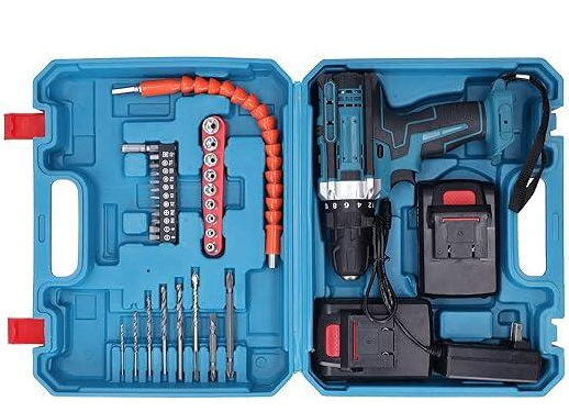 Electric hand drill set