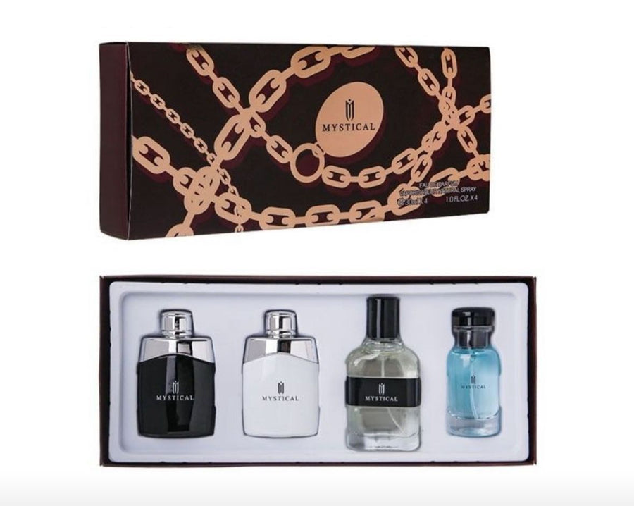 Pack de 4 perfumes de bolsillo para hombre