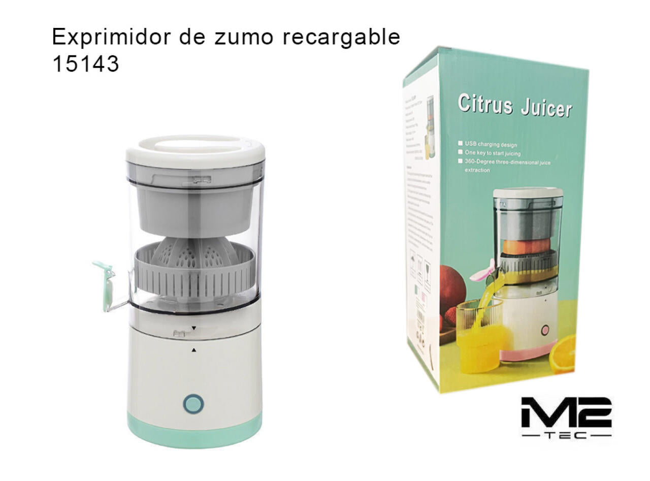 Exprimidor Portatil Recargable