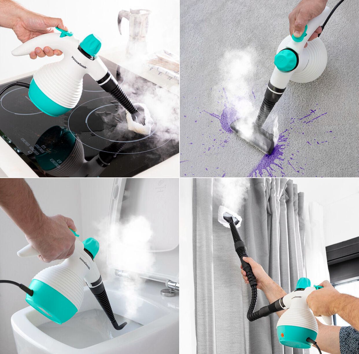 SteamyPro Vaporizador de Mano 9 en 1
