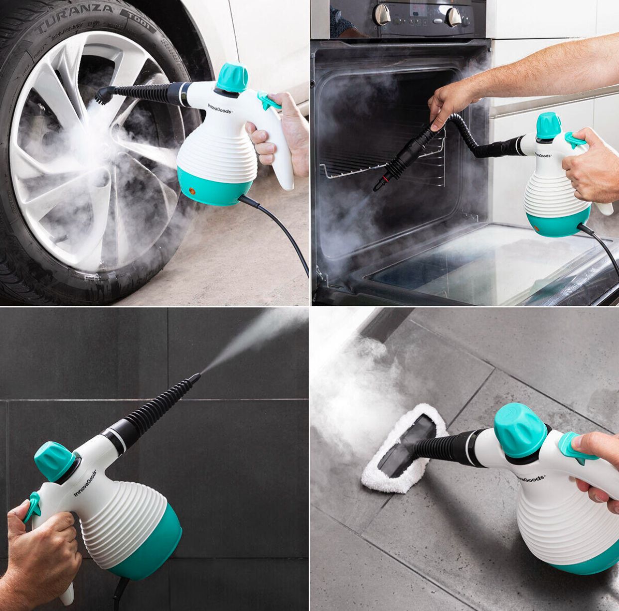 SteamyPro Vaporizador de Mano 9 en 1