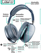 Auriculares AirMaxP9 Inalámbricos