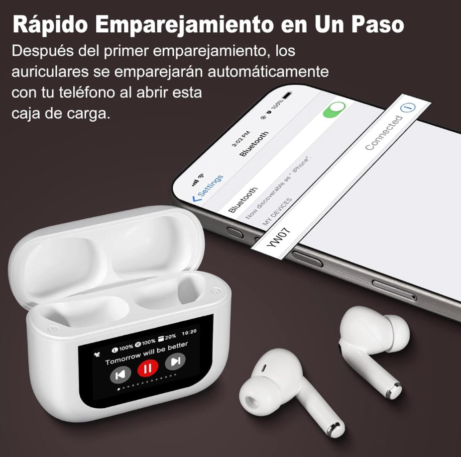 Auriculares In-Ear Bluetooth 5.4 A9 Pro