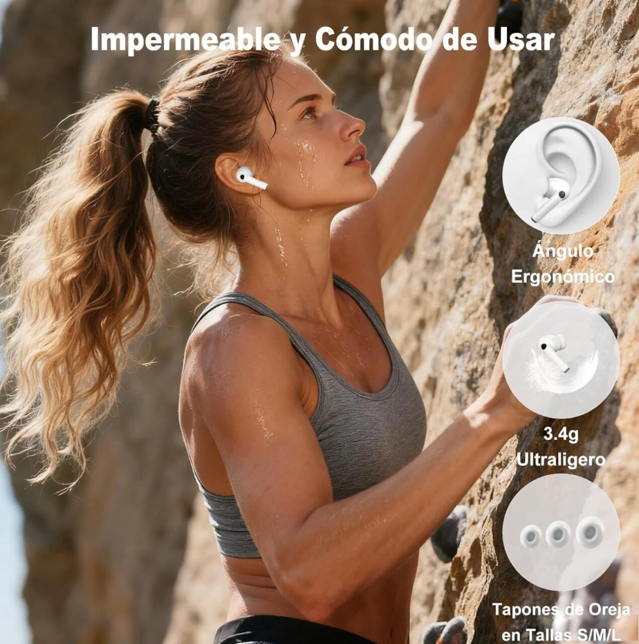 Auriculares In-Ear Bluetooth 5.4 A9 Pro