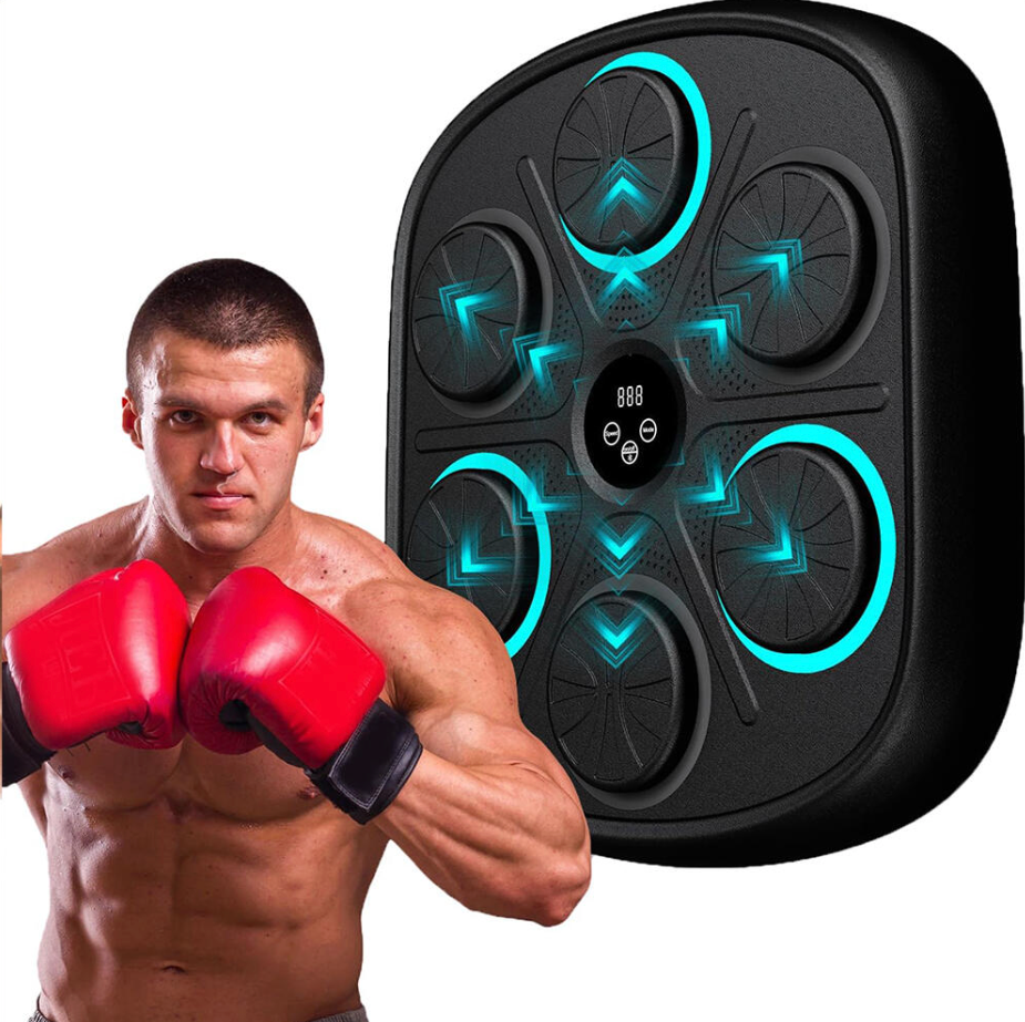 Panel de Boxeo Musical Inteligente para Pared