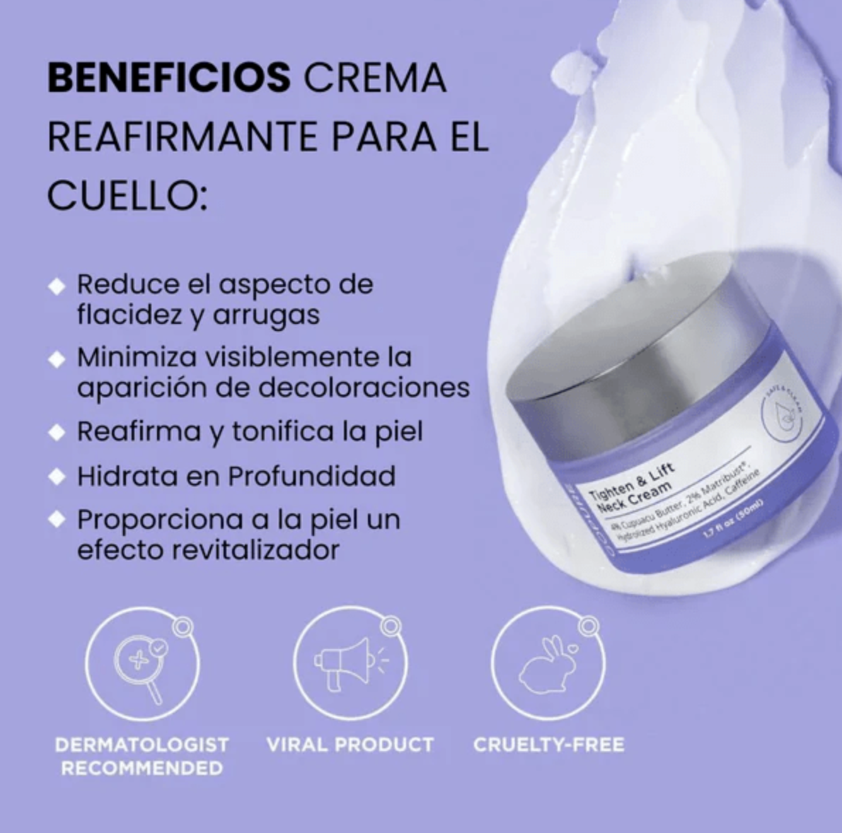 Crema Anti-Edad para Cuello y Escote