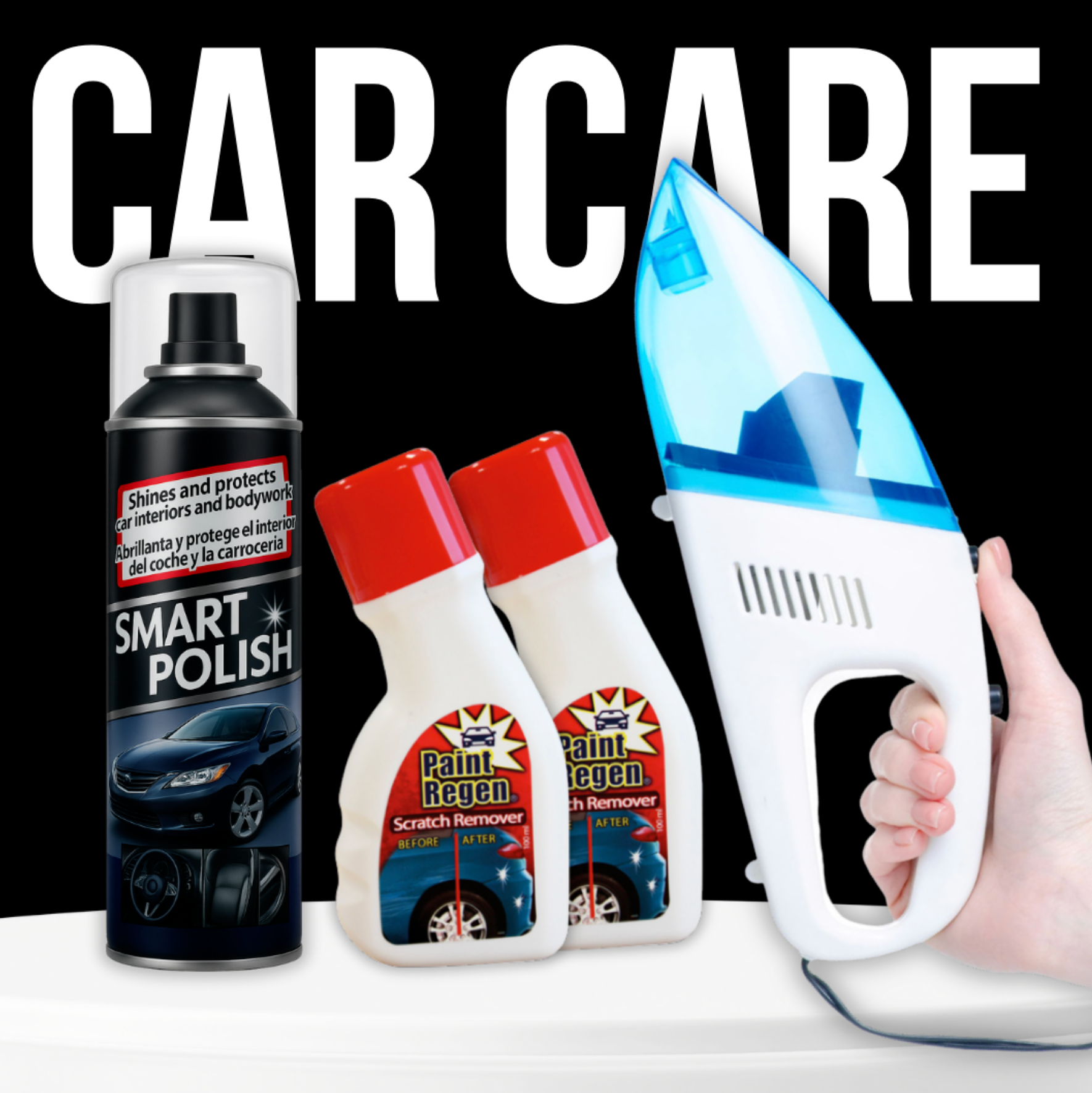 🚘✨ Starlyf® Car Care Kit – All-in-One Auto Detailing Solution