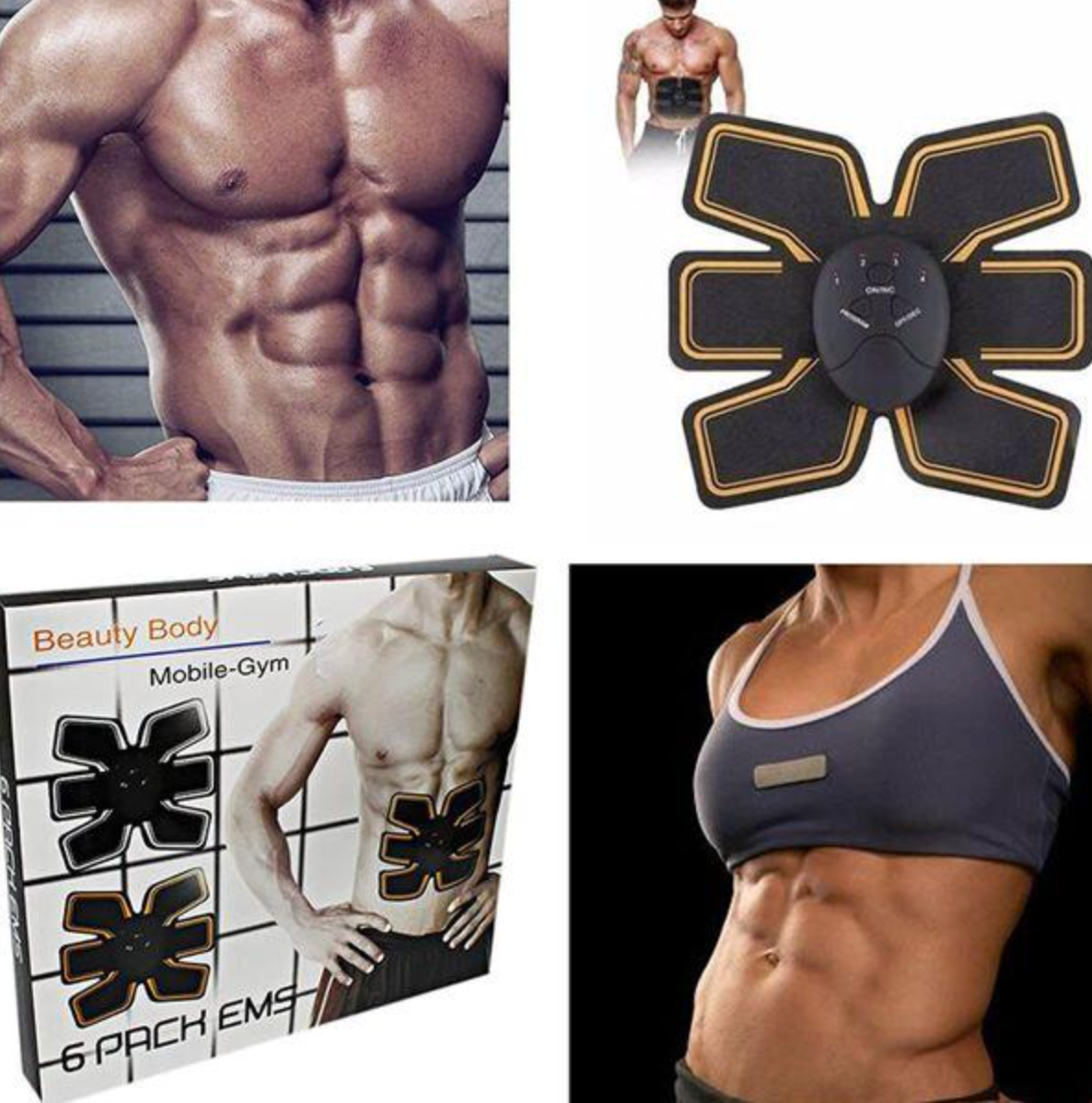 Abdominal Muscle Stimulator & Massager – Tone, Strengthen & Define Your Abs