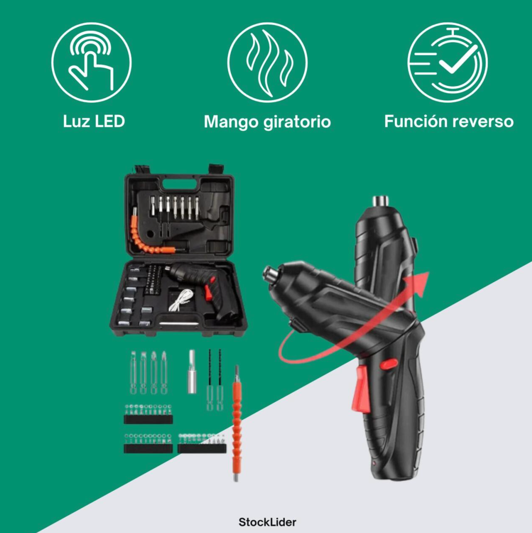 Taladro inalámbrico eléctrico