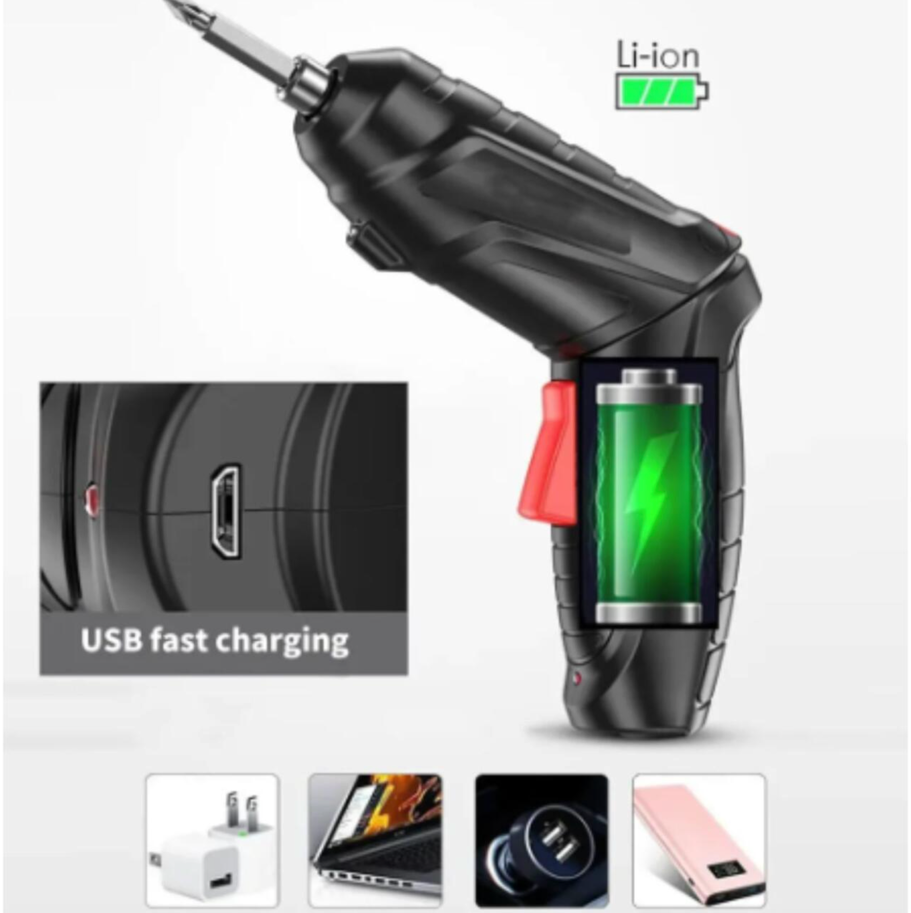 Taladro inalámbrico eléctrico
